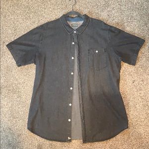 Gray Button Down Shirt